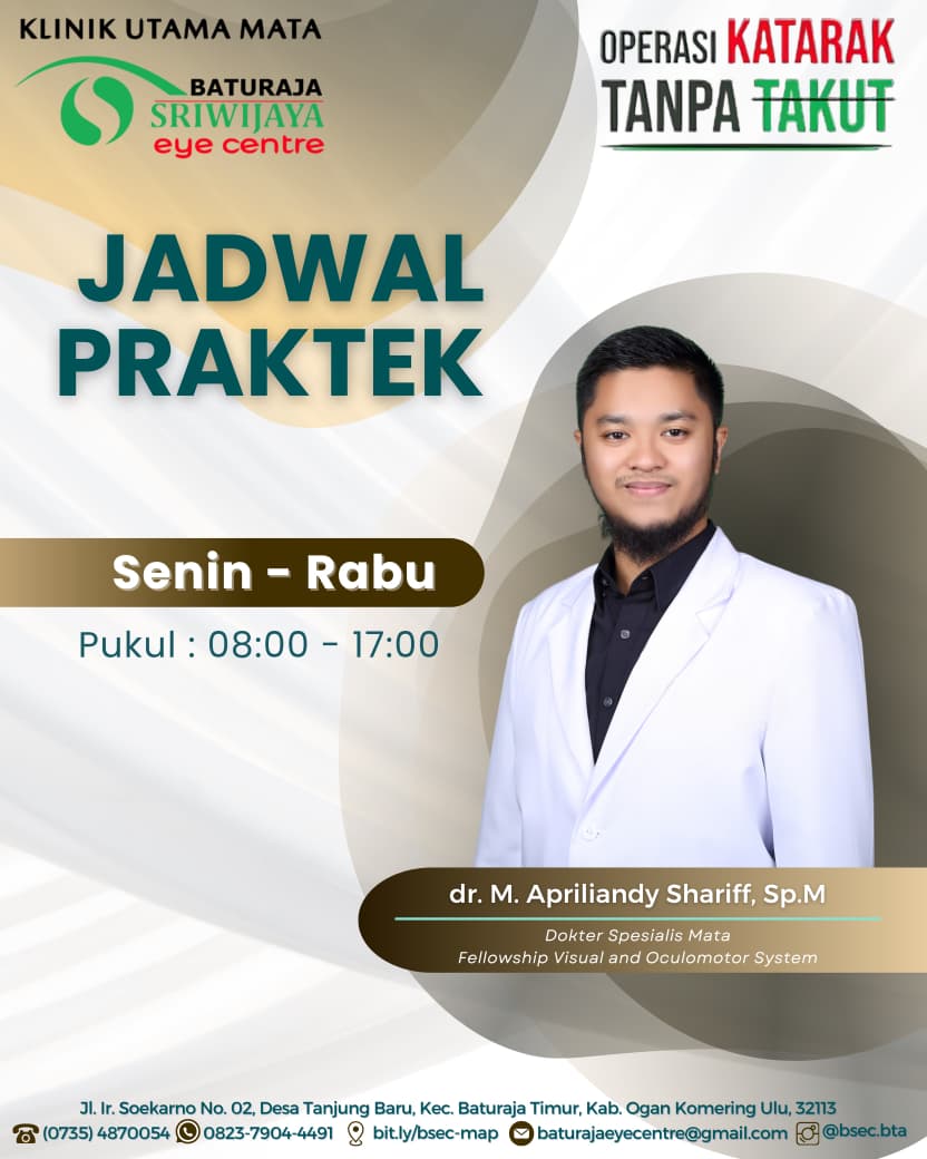 dr. M Apriliandy Shariff, Sp.M